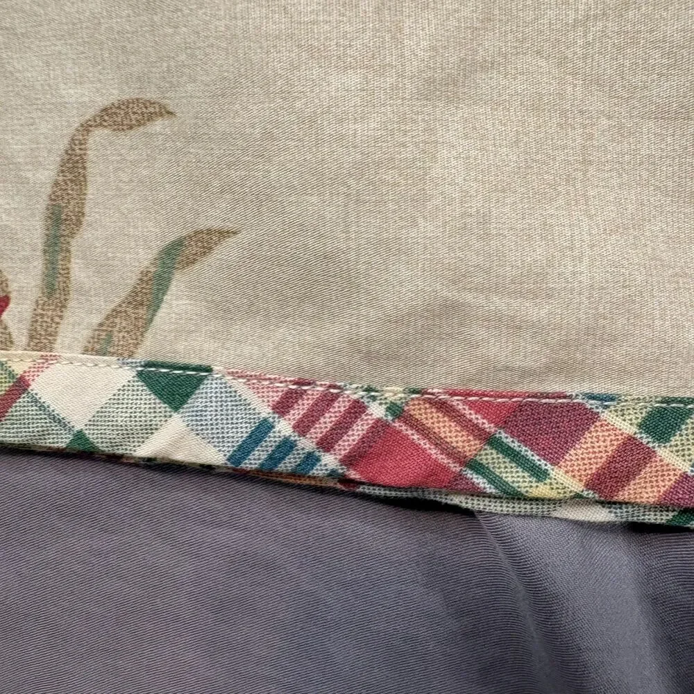 Chaps Home Wainscott Floral Valance NIP Vintage